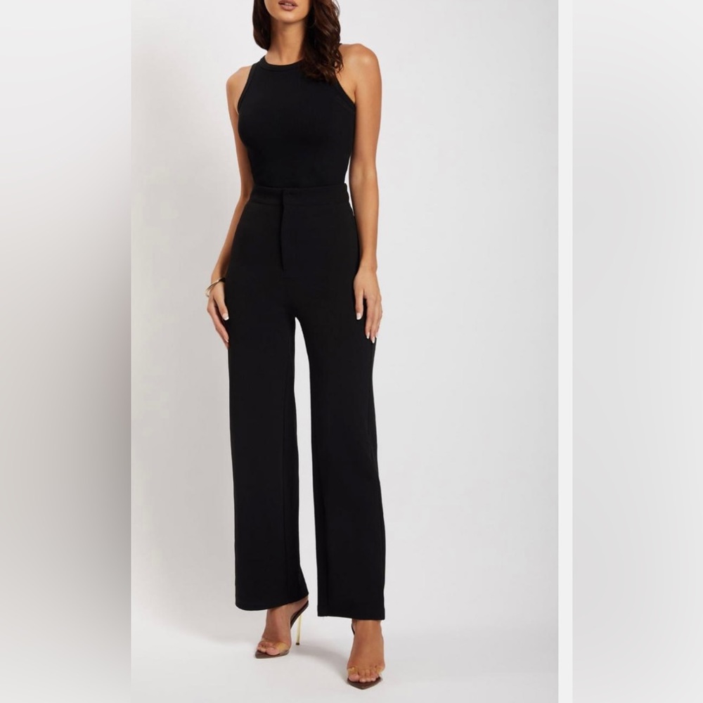 NWT Meshki Sofia Straight Leg Tan Pants